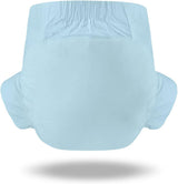 CutiePlusU luiers voor volwassenen, droog oppervlak, maximaal absorptievermogen 's nachts, wegwerpincontinentieluier - blauw, 2 stuks (medium 71-96cm)