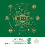 Caffè Crema - Koffiebonen gebrand op Sicilië - Traditioneel lang brandproces met perfecte crema, zak van 250 g, extra lage zuurgraad voor volautomatische machines en portafilter