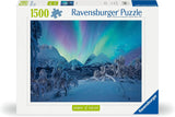 Ravensburger Puzzel 12000802 - Wenn Die Nordlichter Tanzen - Legpuzzel van 1500 stukjes voor volwassenen vanaf 14 jaar Puzzel Naty Shop