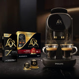 L'OR Espresso Kaffeekapseln Onyx | Intensiteit 12 | 200 compatibele Nespresso-capsules (R)* - Exclusief bij Amazon
