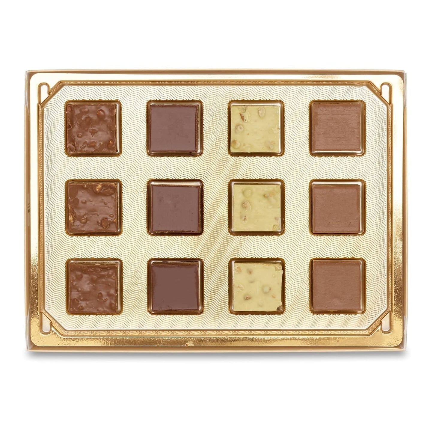 Lindt, Pralinédoosje met 12 Peperkoekspecialiteiten met Amandelen, Hazelnoten en Pistachenoten, 125 gram Naty Shop