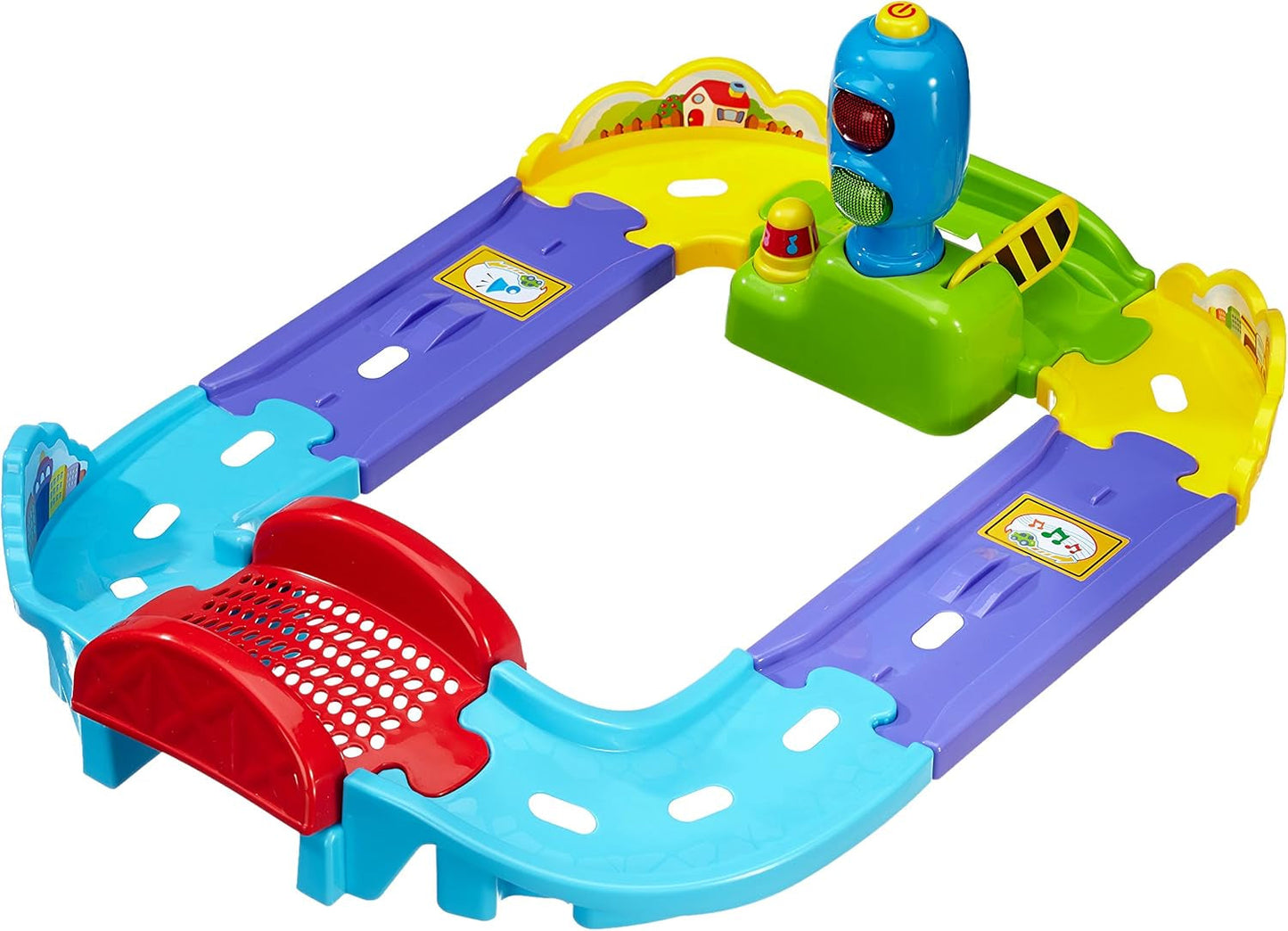 Baby 80-127804 - TUT TUT Baby Speedster - Road Set & 80-517004 TUT TUT Baby Speedster Ambulancespeelgoed voor kinderen, veelkleurig Bebe Toys Naty Shop