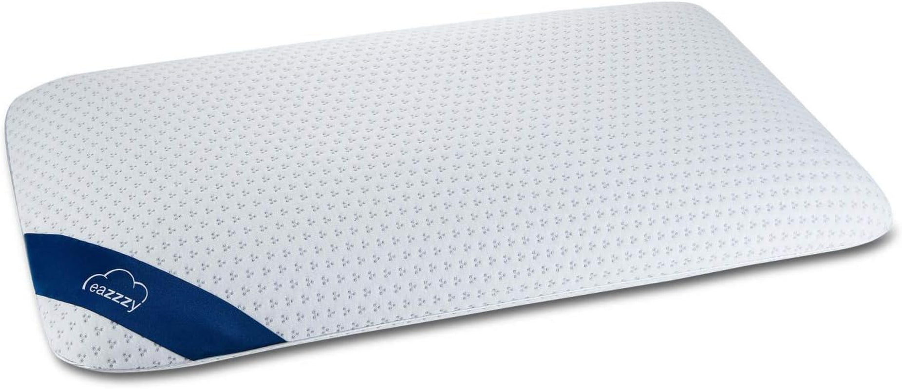 Genius Eazzzy schuimkussen 40x80 cm hoogte 10 cm - 2 hardheid neksteunkussen + koelgelschuim - slaapkussen voor zij-, rug- en buikslapers tegen nekpijn Polyester Naty Shop standaardkussens Standaard titel