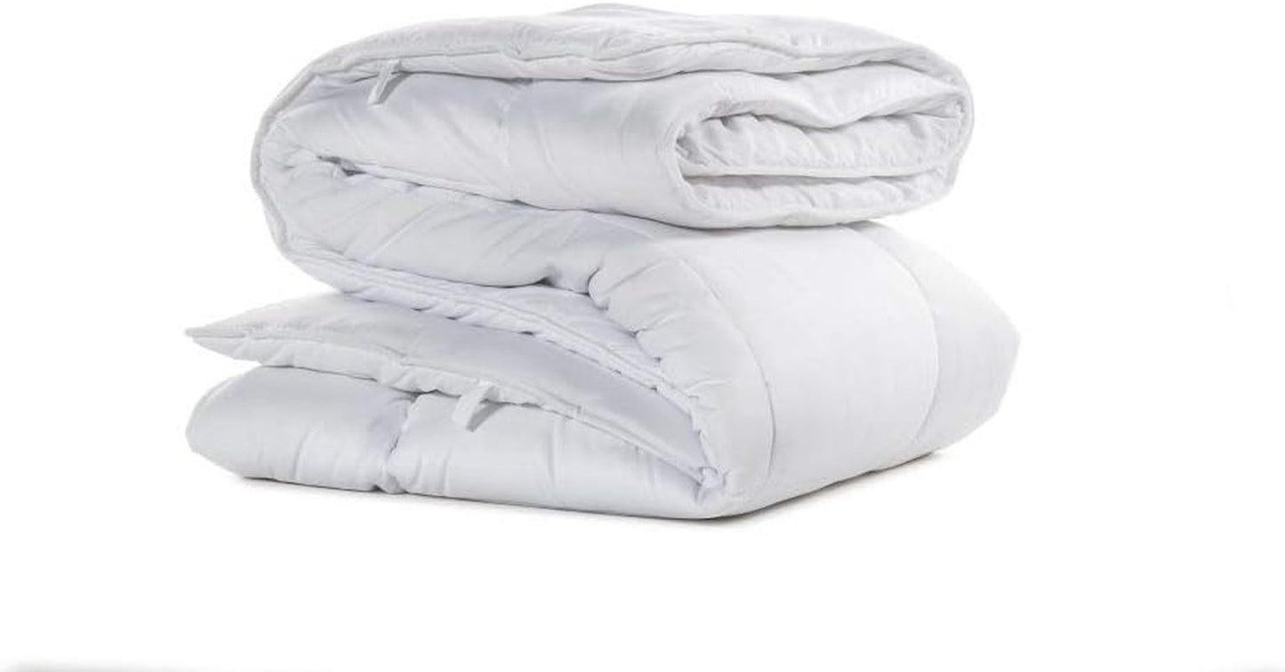 Caleffi Aloë Vera polyester jas Gran Tepore, Aloë Vera Dekbedden en dekbedden Naty Shop Wit Cm 250X200