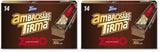 Wafels met pure chocolade Tirma 70% cacao | Geen toegevoegde suiker | Geschikt voor keto-diëten | Koolhydraatarm | Voor diabetici Chocoladewafels Multi Pack | 3 stuks | 64,5 gram