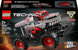 LEGO Technic Monster Jam Thunderroarus Intrekbaar speelgoed Monster Truck Bouwspeelgoed voor kinderen Cadeau voor jongens en meisjes vanaf 7 jaar 42200 Bouwsets Bekijk de LEGO-Store
