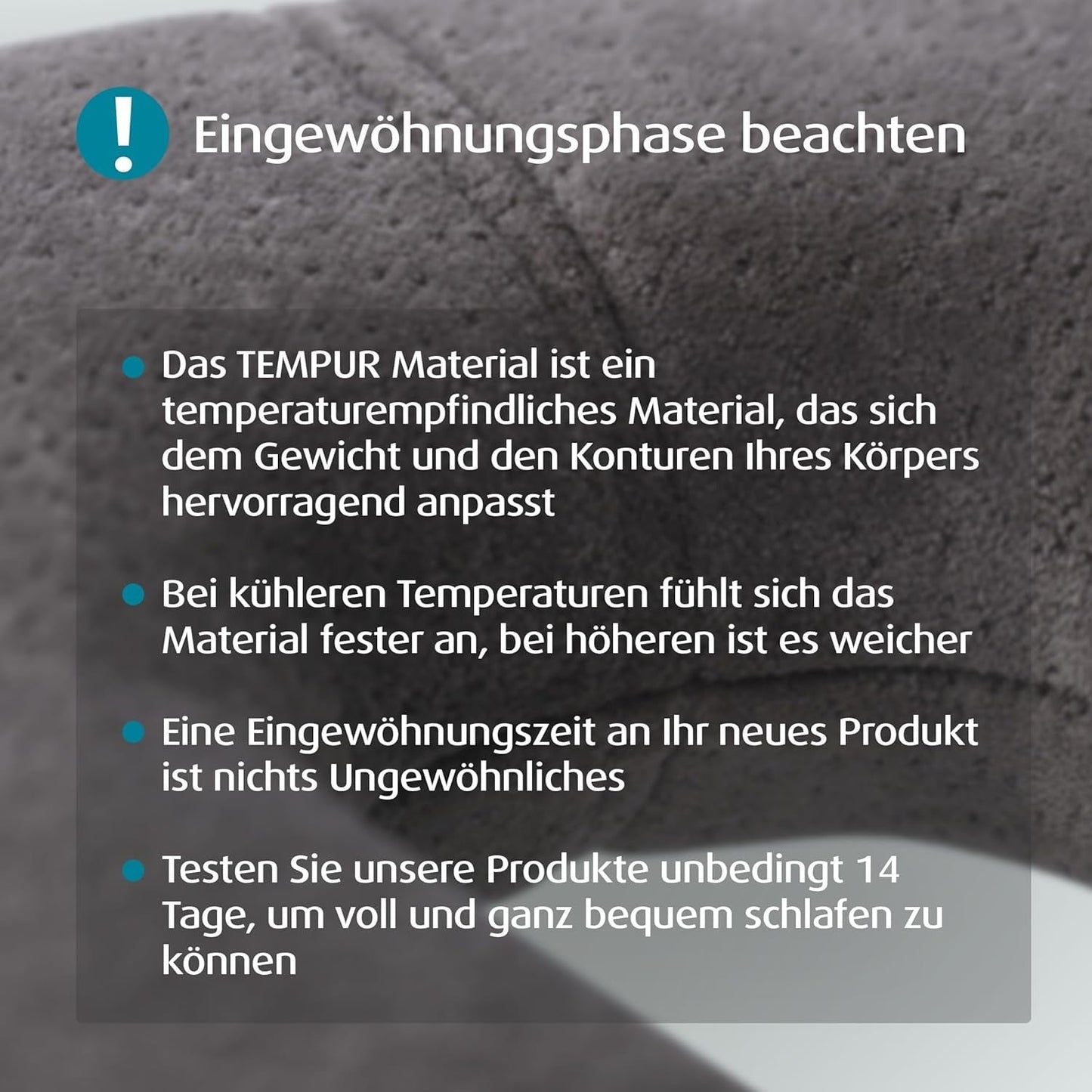 TEMPUR Transit Reiskussen Comfortabel visco-elastisch nekkussen Materiaal Ideaal voor reizen met bus, trein, auto of vliegtuig 30 x 28 x 8 cm