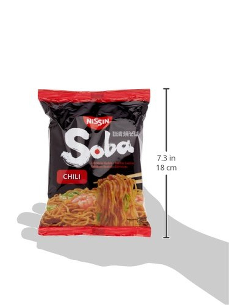 Gebakken Nissin-tarwenoedels met chilismaak, 111 g