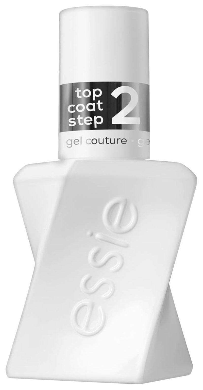 Essie Langanhaltender Nagelleck Top Coat Mit Glänzendem Finish, Maniküre Ohne Uv-Licht, Gel van Essie, Kleur: Nr. 00 Topcoat, transparant, 1 x 13,5 ml