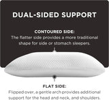 TEMPUR-PEDIC Symphony Kussen Gemaakt van traagschuim, Luxe, Zacht, Standaard, Wit Standaard kussens Naty Shop