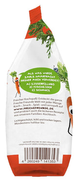 Freche Freunde Biologische Groentennoedels 'Wortel' 25% Plantaardig Inhoud Veganistisch 6 Pack (6 x 300g)