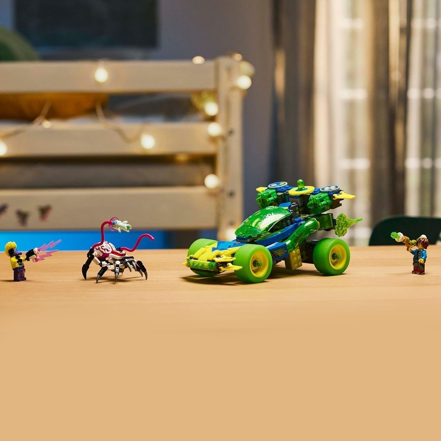 LEGO Dreamzzz Mateo met Z-Blob Action Racer, 2-in-1 fantasiespeelset met voertuigen, minifiguren en droomwezens voor kinderen vanaf 8 jaar, cadeau voor jongens en meisjes 71491 Bouwsets Beuche in LEGO-Store