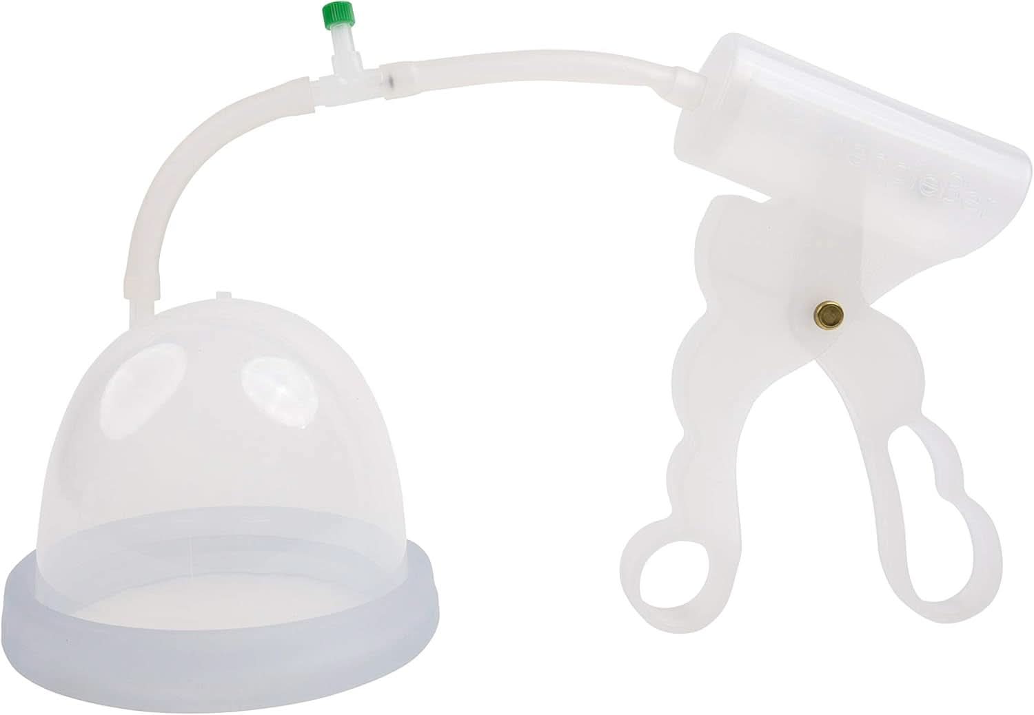 BP001 Brustpumpe, Vakuumpumpe Für Größere Brüste Mit Handpomp SOLO CUP A Accessoires Voeding en borstvoeding Bebe Naty Shop Cup B