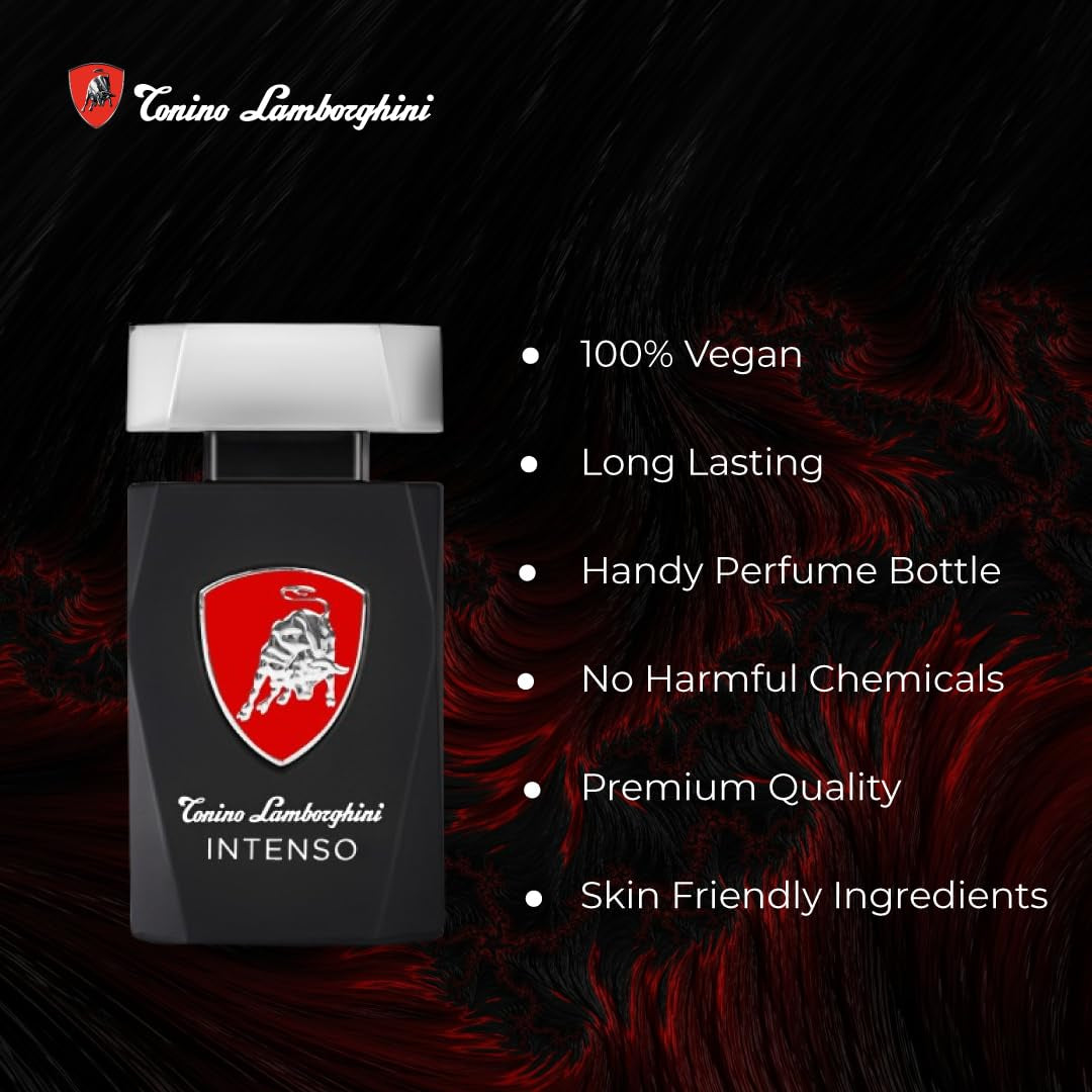 Tonino Lamborghini Intenso voor mannen 4,2 oz EDT Spray Naty Shop haarontwarrende producten