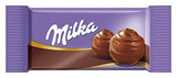 Milka Naps Mix 1 X 1.702 Kg, Mini-Schokoladentäfelchen Aus Alpenmilch, Erdbeer, Haselnuss en Crème Au Cacao Naty Shop