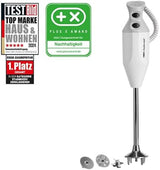 ESGE Zauberstab P 200 Profi, Stabmixer Weiß Inkl. Zubehör, Bis Zu 17.000 U/Min, 90860, Weiß/Grau Keuken Naty Shop