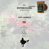 Ontdekking - Espresso | Koffiebonen 500g - 100% Arabica | voor volautomaten/portafilter/espresso | Hele koffiebonen | Verse koffiebonen
