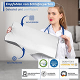 Nekpijnkussen, ergonomisch orthopedisch nekkussen, zijrug buikkussen van memory foam, anti-snurkkussen voor mannen vrouwen (62 * 34,5 * 12/8CM) Cervicale orthopedische kussens Naty Shop