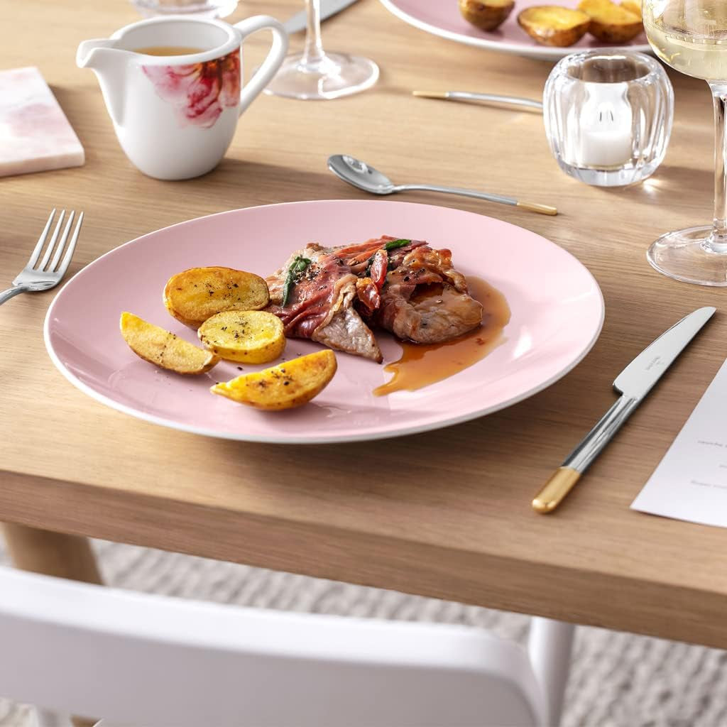 Villeroy & Boch - Rose Garden Melkmok, 280 ml, Premium porselein, wit/roze