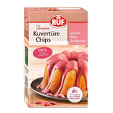 RUF Couverture Chips Robijn, 100 gram Glazuren en Decor Naty Shop 100 gram Robijn