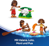 LEGO Ç€ Disney Moana 2: Moana's avonturenvlot - Speelgoedboot met zeilen, afneembaar dek, kampvuur en 3 minipoppetjes waaronder Loto en Moni - Cadeau voor meisjes vanaf 6 jaar en fans - 43270 Bouwsets Beuche in LEGO-Store