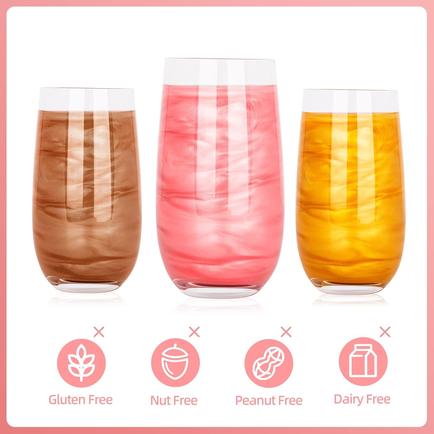DecoRom, eetbare glitters, poeder, 10 gram Glitter Naty Shop
