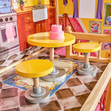 KidKraft Kayla houten poppenhuis met meubels en accessoires, 3-laags speelset voor pop van 30 cm, speelgoed voor kinderen vanaf 3 jaar, 65092 - Exclusief op Amazon