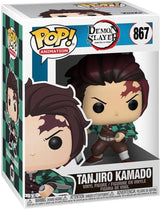 Funko-pop! Animatie: Demon Slayer - Tanjiro Kamado - Vinyl verzamelfiguur - Cadeau-idee - Officiële merchandise - Speelgoed voor kinderen en volwassenen - Anime Fans - Actiefiguur verzamelmodel Figuur Naty Shop Tanjiro Kamado