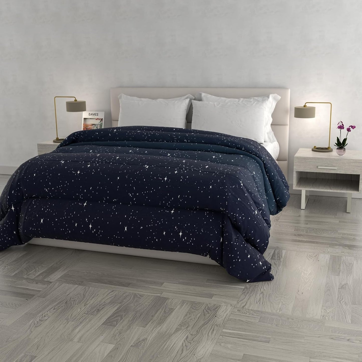 Modieus winterdekbed, Florence, 260X260Cm Dekbedden en dekbedden Naty Shop Stars 260X260Cm