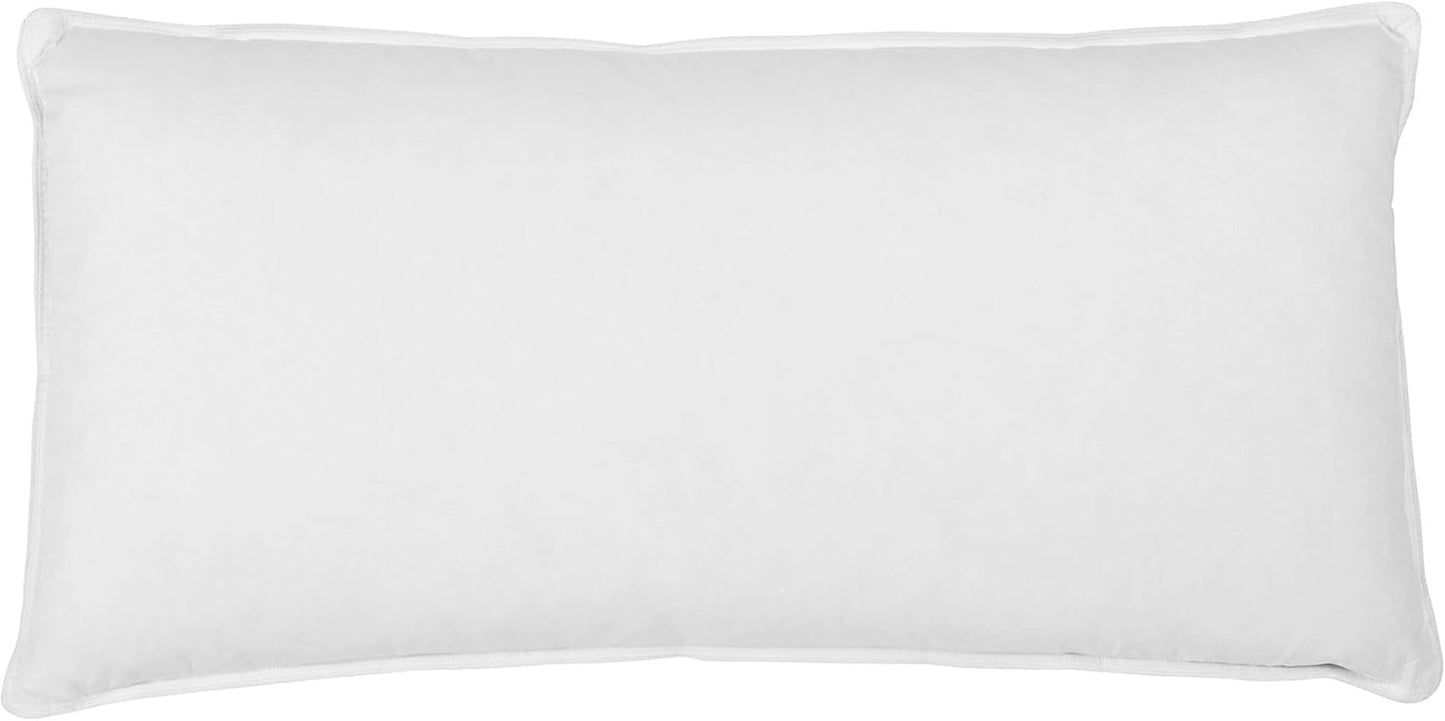 Traumnacht comfort donzen kussen met hoogwaardige donsvulling en pluisbestendige hoes van 100% katoen, Oeko-Tex gecertificeerd, 80 X 80 cm, geproduceerd volgens de Duitse kwaliteitsnorm Naty Shop standaard kussens Donskussen - 40 X 80 1 stuk (1 pak)