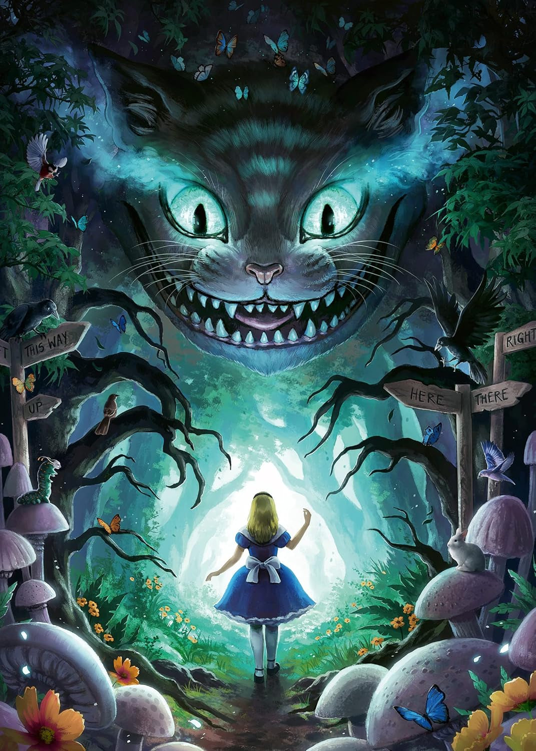 Ravensburger Puzzel 12000526 - Alice's Adventures - Puzzel van 1000 stukjes voor volwassenen en kinderen vanaf 14 jaar, Puzzel Naty Shop Oude versie