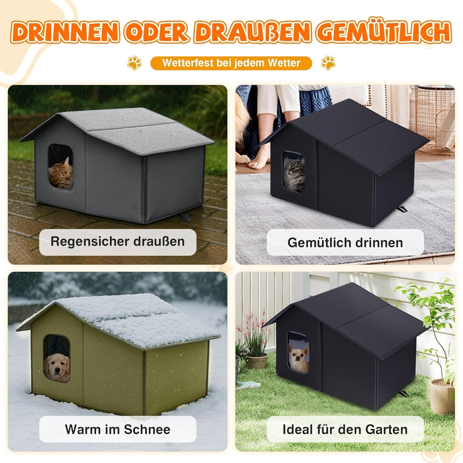 Dekens en meubels, Huisdieren, Grotten & Huizen, Katten, Kattenbedden, Katten - bedden, matrassen