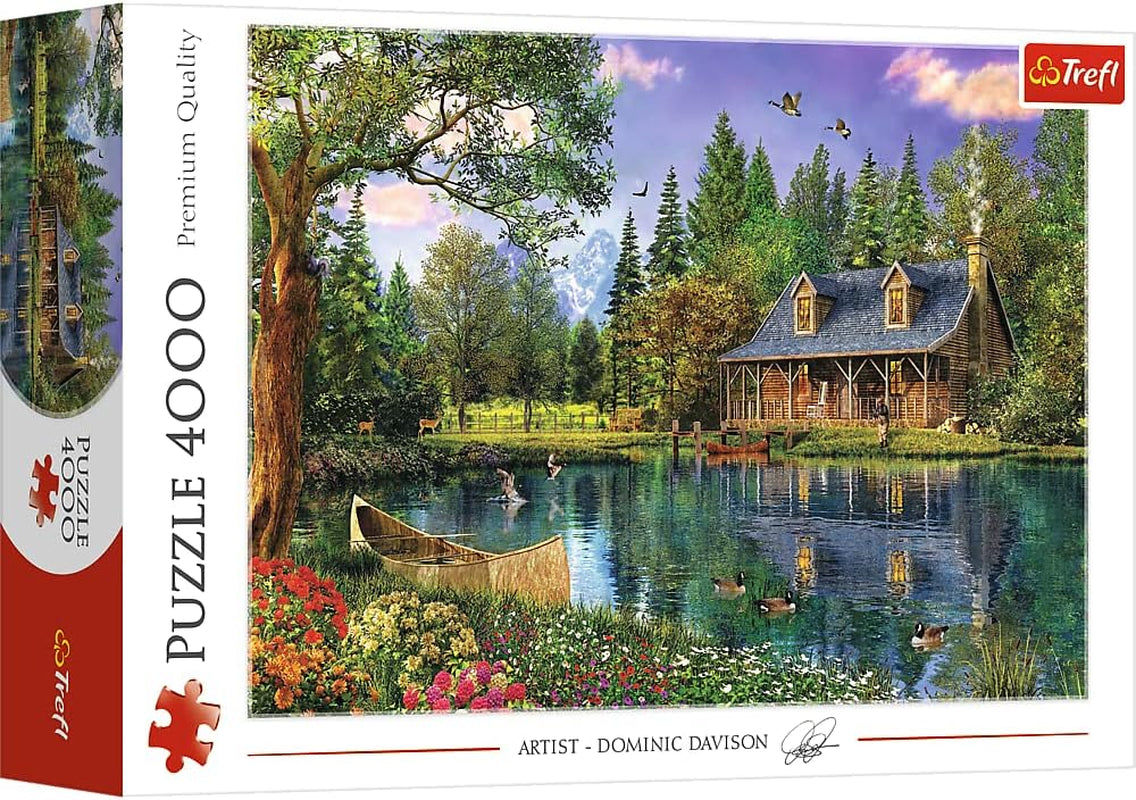 Trefl, 45005 Puzzel, Middagidylle, 4000 stukjes, Premium kwaliteit, Voor kinderen vanaf 14 jaar Puzzel Naty Shop Classic