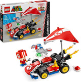 LEGO Super Mario: Mario Kart - Standaardkart, Nintendo-collectie, kindercadeau, laat jongens, meisjes en spelers vanaf 7 jaar zelfstandig spelen, avontuurlijk speelgoed met padfiguur 72032 Bouwsets Besuche in LEGO-Store Standaardtitel