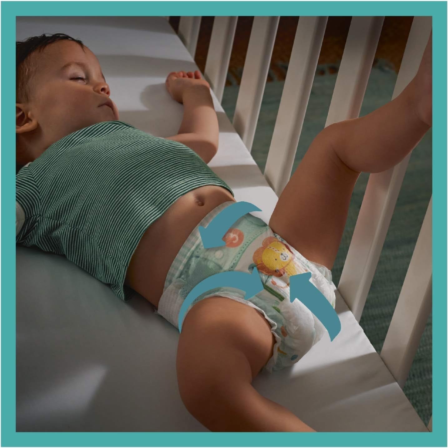 Pampers luiers voor baby's maat 5 (11-16 kg), 24 stuks, tot 12 uur lekbescherming