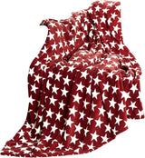 Celinatex donzige deken 150 X 200 Cm Bordeaux deken bank bank zachte deken sterren Microvezel Fleece Oeko-Tex Moonlight Bedden en Dekens Besuche den CelinaTex-Store Bordeaux sterren 150 X 200 Cm