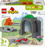 LEGO DUPLO Stadsspoortunnel en -rails - Uitbreidingsset, cadeau voor peuters, stimuleert de behendigheid, speelset voor autofans van 2 jaar oud, creatief leerspeelgoed 10425 Bouwsets Bekijk de LEGO-Store