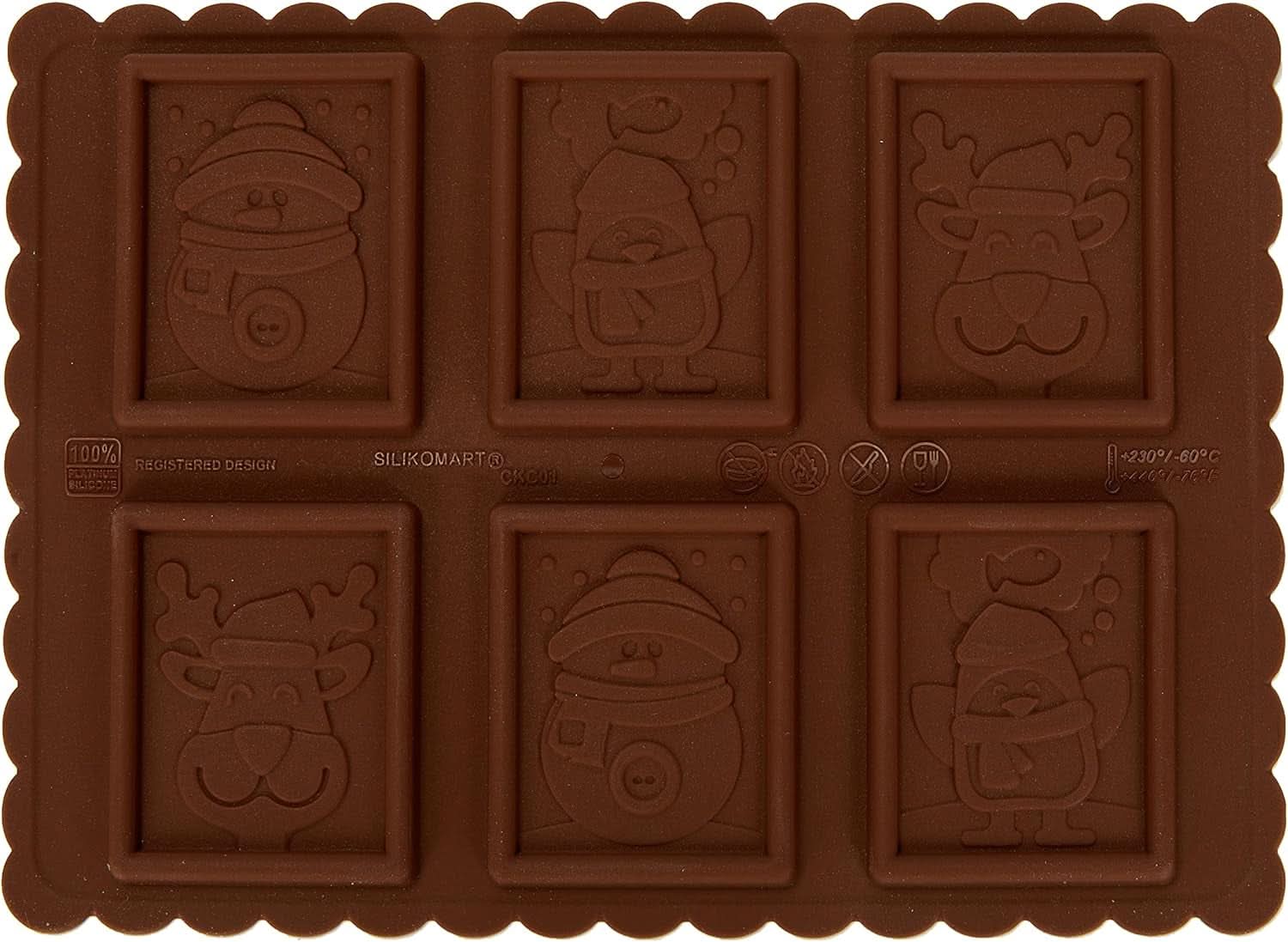 Silikomart 22.161.77.0165 CKC01 Sneeuwpop Slanke Keuken Naty Shop