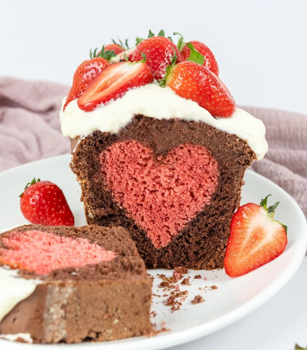 RUF Marmorkuchen, Backmischung Für Einen Kuchen Mit Marmormuster, Hellerteig Mit Kakaomischung, Extra Saftig en Locker, Veganistische varianten Möglich Naty Shop
