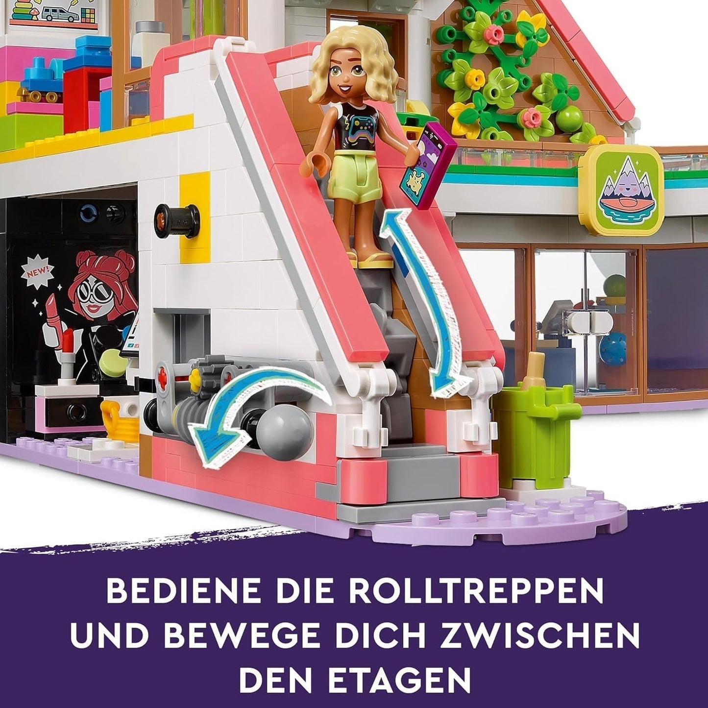 LEGO Store Friends Heartlake City Poppenhuisspeelgoed voor meisjes en jongens Figurenset bevordert de sociaal-emotionele ontwikkeling Cadeau voor 8 jaar oud 42604 Bouwsets Bekijk de LEGO-Store