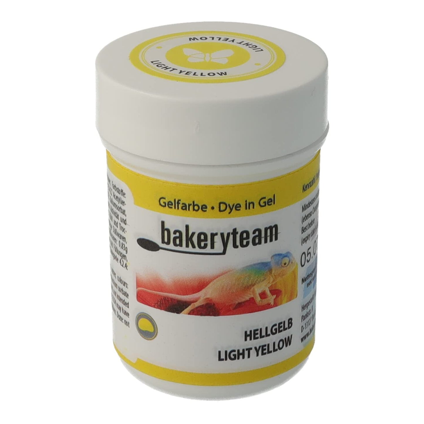 Bakeryteam kleurgel voor glazuur, lichtgeel, 35 g