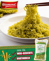 DIAMOND Mie groentenoedels, tarwenoedels met plantaardig poeder, eivrij, snel en gemakkelijk, vegetarisch - 1 x 250 g