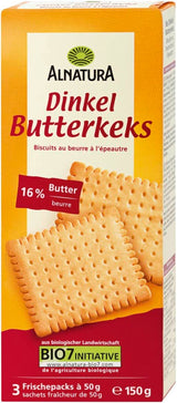 Koekjes met biologische speltboter, 150 g