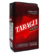 Mate Energie Cafeïne Theeset | Yerba Mate Taragui Energiethee 500 g | Cafeïne Mate Thee | Alternatief voor cafeïnehoudende en energiedrankjes | Yerba Mate thee met hele bladeren 1 kg