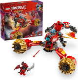 LEGO NINJAGO Kai's Storm Rider Mecha - Vliegend speelgoedmotorfiets met 3 minifiguren - Mecha met beweegbaar hoofd, armen en benen - Bouwspeelgoed - Cadeau voor jongens en meisjes vanaf 7 jaar 71830 Bouwsets