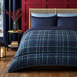 Night Lark dekbed en kussensloopset 10,5 Tog eenpersoonsbed Klassieke rode Schotse ruit Luxe beddengoed Hypoallergeen Machinewasbaar Naty Shop Klassieke marineblauwe Schotse ruit Dekbedden en dekbedden Eenpersoonsbed