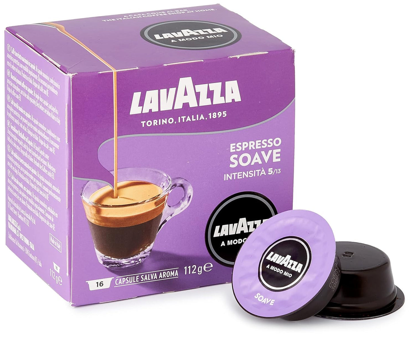 Lavazza A Modo Mio Espressozeep, 1 x 16 capsules (1 x 112 g)