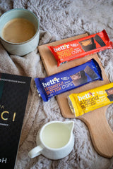 Bett'r schuldvrije biologische hazelnootboterbloemen. 100% veganistisch, glutenvrij en lactosevrij - 12 x 39 g