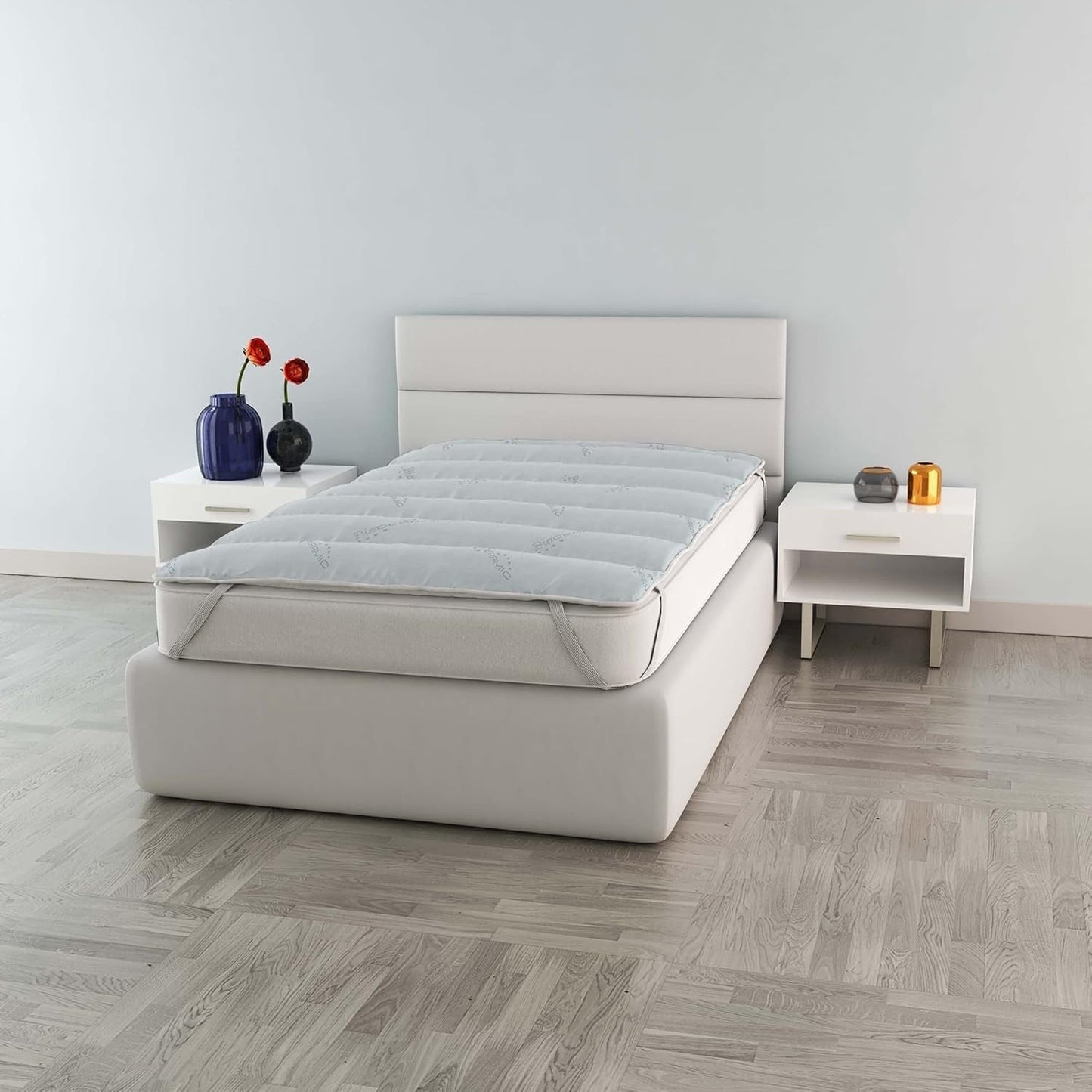 MB Home Italia, Topper, Thermocontrol, Tweepersoons 160X195 Cm Dekbedden en dekbedden Naty Shop Klein tweepersoonsbed 120X195 Cm Biokeramisch