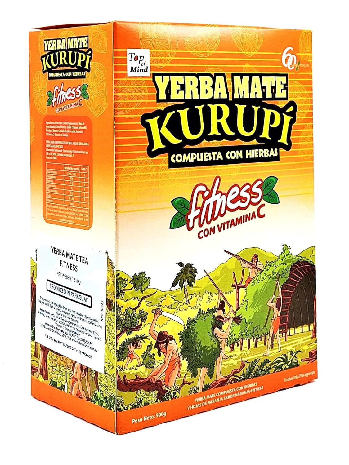 Yerba Mate Thee 500G |  Geschiktheid 500G | Yerba Mate kruidenthee